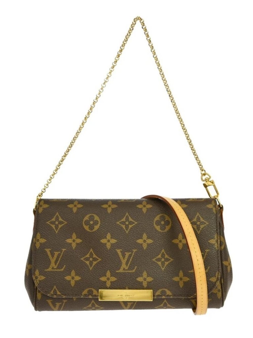 LOUIS VUITTON Monogram Favorite PM Shoulder Bag